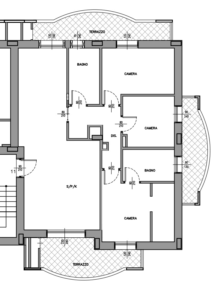 Residenza I Cerri 4  – App. 11 Piano Terzo Edificio O